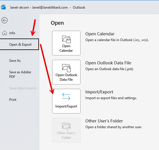 how to export PST file to backup email